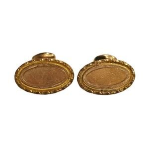 Antique S. B. Co. Gold Filled Cufflinks